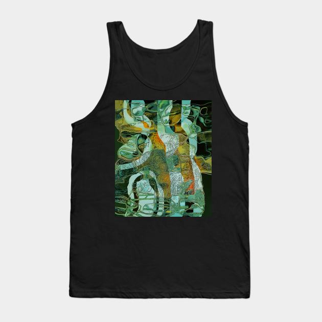 Digital abstract art 2.7 Tank Top by EpiPri